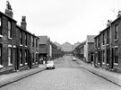 Nos. 40, 42, 44 etc. (right), and Nos. 47, 49, 51 etc., Thames Road, Darnall looking towards Harrogate Street and Cravens Ltd.,