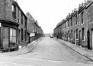 Thistle Street from the junction with Spital Street looking towards Montfort Street
