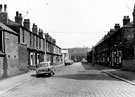 Titterton Street, Attercliffe from the junction with Britnall Street looking towards Dunford and Elliott Ltd., Attercliffe Wharf Works, Chippingham Street Titterton Street, Attercliffe from the junction with Britnall Street looking towards Dunford and Elliott Ltd., Attercliffe Wharf Works, Chippingham Street