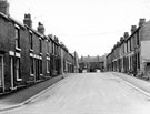 Nos. 38, 36, 34 etc., (left) and Nos. 35, 33, 31 etc.(right), Tockwith Road, Darnall from Shirland Lane looking towards Staniforth Road