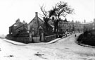 View: s19956 Tapton Hill Road from Manchester Road showing (left) Tapton Hill Congregational Chapel
