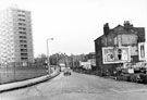Upperthorpe Road, Netherthorpe Flats, Martin Street, left