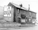 View: s20154 Nos. 45, Gladys, ladies hairdressers and 47, fish and chip shop, Upwell Lane at the junction with Upwell Hill