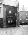 No. 2 (left), Little Lane off Upwell Street looking across to the row Nos.1-11