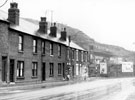 Nos. 5 - 23 Upwell Street looking towards the site of the demolished Colvers Yard with Wincobank Hill behind