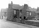 No. 50, J.M. Ball, grocer and rear of Nos. 53, 51 and 49, Warner Road taken from Upwood Road , Hillsborough