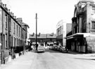 View: s20211 Vicarage Road looking towards Attercliffe Road showing the Adelphi Picture Theatre
