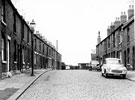 General view of Vine Road looking towards Darnall Cemetery and Turin Street showing the New Inn