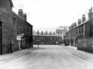 Webster Street looking towards Dunlop Street and the rear of Carbrook Street