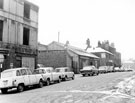 View: s20365 Wellington Street from Rockingham Street looking towards junction with Rockingham Lane. No. 17 Telamite Ltd., brake lining manufacturers