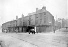 View: s20378 Nos. 79 former boot repairers, 77, Turf Tavern, 75 etc., West Bar and Paradise Street