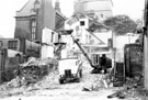 View: s20428 Demolition of old cottages within Western Bank Quadrangle complex, (approached via a small entrance off Western Bank), to make way for new University buildings