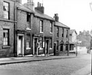 Weston Street showing the old Bathfield Hotel, No. 1 Powell Street awaiting demolition and the new one on the opposite side of the road Weston Street showing the old Bathfield Hotel, No. 1 Powell Street awaiting demolition and the new one on the opposite side of the road