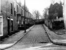Westonville Terrace from No. 83, Winter Street looking towards Weston Park Westonville Terrace from No. 83, Winter Street looking towards Weston Park