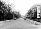 Westwood Road, Nethergreen, houses overlooking Bingham Park Westwood Road, Nethergreen, houses overlooking Bingham Park