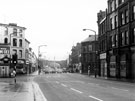 View: s20558 The Wicker from Lady's Bridge showing the junctions of Nursery Street (right), Blonk Street (right), Royal Exchange Flats (right)