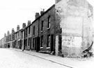 Nos. 14, (bricked-up door), 16, 18 etc.,  Whitby Road, Darnall