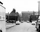 Whitworth Lane from Swan Street looking towards Old Hall Road and Brown Bayley Steels Ltd., showing Attercliffe Police Station (right) Whitworth Lane from Swan Street looking towards Old Hall Road and Brown Bayley Steels Ltd., showing Attercliffe Police Station (right)