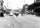 Streetscene in The Wicker looking towards the Wicker Arches showing Samuel Osborn and Co.  Ltd