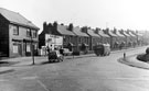 Nos. 199, 203, 205, W. Ambler, motor engineer, 207 etc.,, Wincobank Avenue from Shiregreen Lane looking towards Newman Road