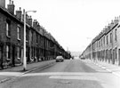 General view of Woodbourn Road looking towards Worthing Road