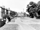 View: s20744 Worrall Road from Rydalhurst Avenue showing No. 183, Sportsman Inn and the grounds of Wadsley National School