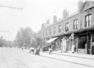 Nos. 4 etc., Wostenholm Road, shops known as Smeaton Terrace. Shops include No. 4 William James Palmer, butcher, No. 6 Frank Arnold Kay, fruiterer, No. 8 Clara Tumber, draper, No. 10 Johnson Brothers (Dyers) Ltd., dryers and cleaners