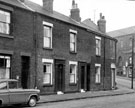 Nos. 47 - 53 (left to right), Writtle Street looking towards Sutherland Road, showing Petre Street Methodist Chapel and No. 152, M. Green, newsagent
