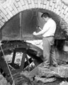 Repairs at the Waterwheel, Wortley Top Forge, Wortley Ironworks, Wortley