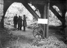 Inspecting the work needing to be done, Wortley Top Forge, Wortley Ironworks, Wortley, prior to restoration