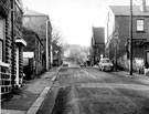 View: s20814 Hadfield Street, Walkley, looking towards junction with Howard Road. St. Mary's Church, right