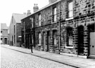 Nos. 8--18, Heathcote Street, Grimesthorpe looking towards Nos. 39 (left) and rear of 22, Rushby Street