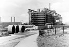 Gas Works under construction, Holywell Road, near Brightside Station
