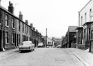 Darnall Liberal Club and Institute (right), Nos. 46, 44 etc.(left), Irving Street looking towards Dennis Brothers, betting shop, Staniforth Road and Kirby Road showing No. 1 Irving Place (next house after the Club, right) Darnall Liberal Club and Institute (right), Nos. 46, 44 etc.(left), Irving Street looking towards Dennis Brothers, betting shop, Staniforth Road and Kirby Road showing No. 1 Irving Place (next house after the Club, right)