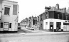 Electricity Sub-Station and Nos. 20, 22, 24 etc., Jobson Road from Infirmary Road showing the Roscoe Casino Bingo Hall (formerly Roscoe Picture Palace Cinema) and No. 13/23, The Sheffield Furnishing Co. Ltd Electricity Sub-Station and Nos. 20, 22, 24 etc., Jobson Road from Infirmary Road showing the Roscoe Casino Bingo Hall (formerly Roscoe Picture Palace Cinema) and No. 13/23, The Sheffield Furnishing Co. Ltd