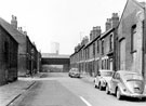 Electricity Sub-Station and Nos. 20, 22 etc.(right), Jobson Road, Netherthorpe showing the junctions with Jobson Place and Manell Terrace with The Arts Tower in the background Electricity Sub-Station and Nos. 20, 22 etc.(right), Jobson Road, Netherthorpe showing the junctions with Jobson Place and Manell Terrace with The Arts Tower in the background