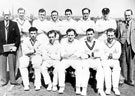 Cricket team, most probably Beighton cricket team as photograph is took at Beighton Sports Ground