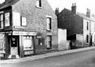 Langdon Street, Sharrow, from Mackenzie Street. C. Skinner, grocer, No. 19, Mackenzie Street