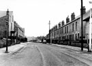Leamington Street from Spring House Road junction, looking towards Hands Road