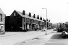 View: s21165 Nos. 17 (shop), 19, 21 etc., Leppings Lane from Farndale Road looking towards the junction with Leake Road