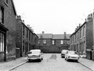 Lister Street, Darnall from Station Road looking towards the rear of properties on Kirby Road