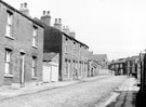 Nos. 81 and 89 - 95 Lopham Street, Burngreave looking towards and Andover Street Methodist Church Sunday School  and Andover Street
