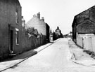 General view of Lopham Street, Burngreave from Brunswick Road looking towards the Bowling Tavern