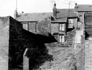 Rear of Nos. 44 (extreme right), 42, 40 and 38, Nottingham Street from No. 31, Lopham Street, Burngreave