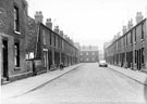 Nos. 1 (extreme left), 7, 9 etc., Luton Street from Dunlop Street looking towards Short Street