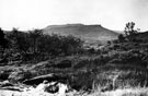 Higgar Tor looking North with Carl Wark on the left, Hathersage Moor