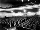 Auditorium of The Odeon, junction of Norfolk Street and Flat Street. Opened 16th July 1956. Closed 5th June 1971 and reopened the following day as a Rank bingo hall