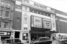 Gaumont Cinema, Barker's Pool, prior to closing. Formerly The Regent. Designed by W.E. Trent. Opened 26th December, 1927. Became the Gaumont in 1946 and was twinned by Rank in 1969 and tripled in 1979. Closed 7th November 1985 	