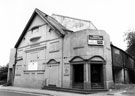 Potters Snooker Club, Gleadless Road, formerly The Heeley Green Picture House. Opened 5th April 1920. Used as a theatre in 1930s. Closed as a cinema in 1962 (renamed Tudor Cinema at this time) and became a bingo hall