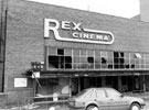Rex Cinema, junction of Mansfield Road and Hollybank Road, Intake, prior to demolition. Opened 24 July 1939. Designed by Hadfield and Cawkwell, seated 1350. Closed December 1982 and demolished October 1983 Rex Cinema, junction of Mansfield Road and Hollybank Road, Intake, prior to demolition. Opened 24 July 1939. Designed by Hadfield and Cawkwell, seated 1350. Closed December 1982 and demolished October 1983